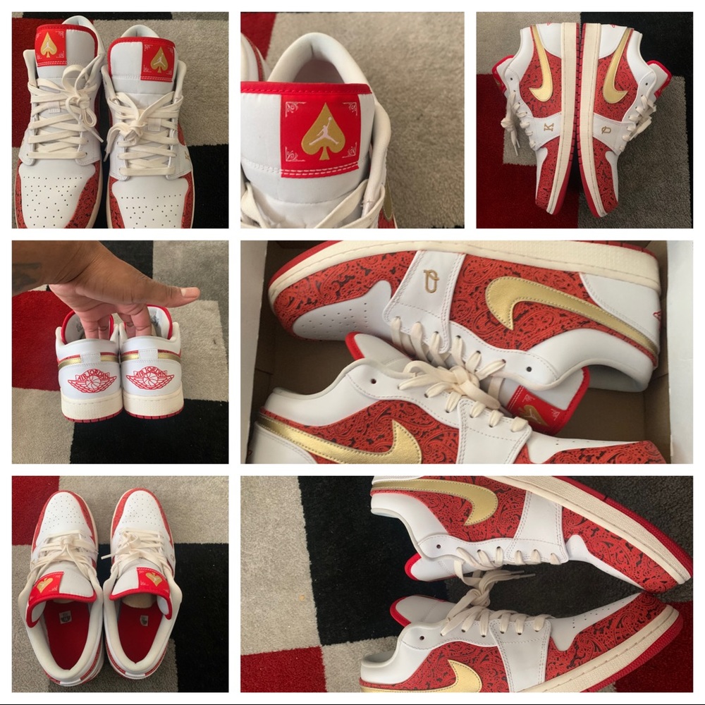 Jordan spade retro 1 low sz14
